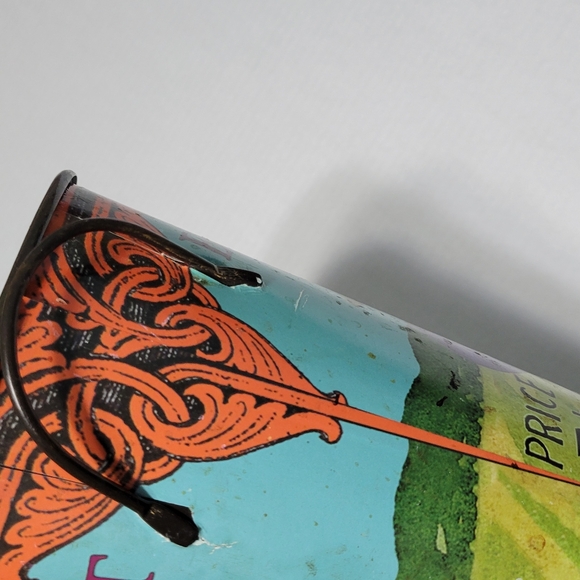 Vegetable Seed Packet Eggplant Bucket Metal Vase Bucket Decor - Picture 8 of 12